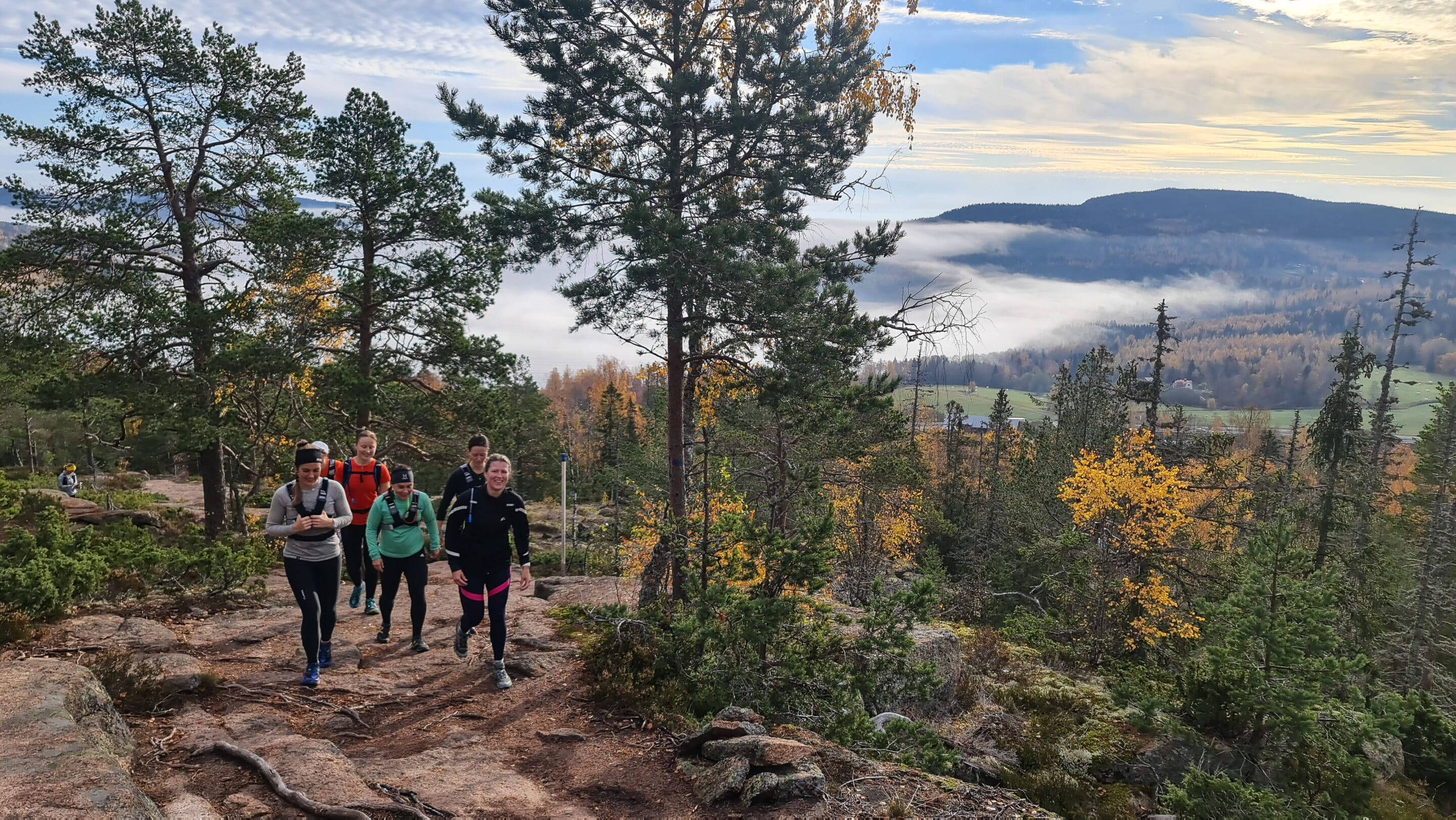 High Coast Trail Camp Autumn Trail run