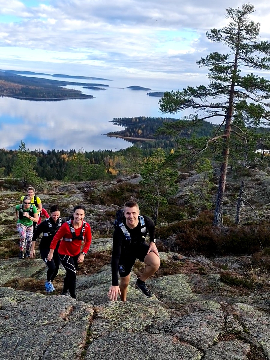 High Coast Trail Camp Autumn Trail run